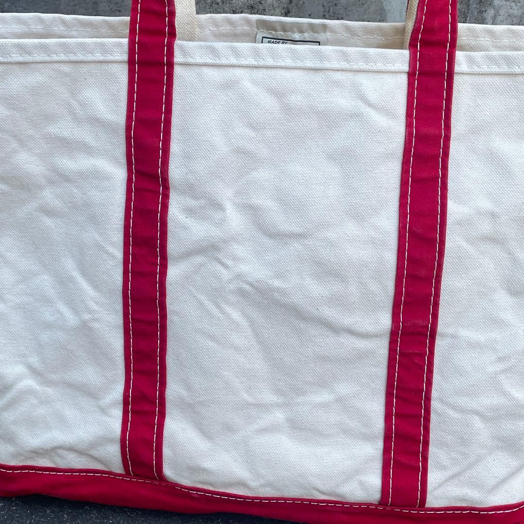 L.L.Bean トート オープン・トップ RED 雰囲気抜群 Lサイズ