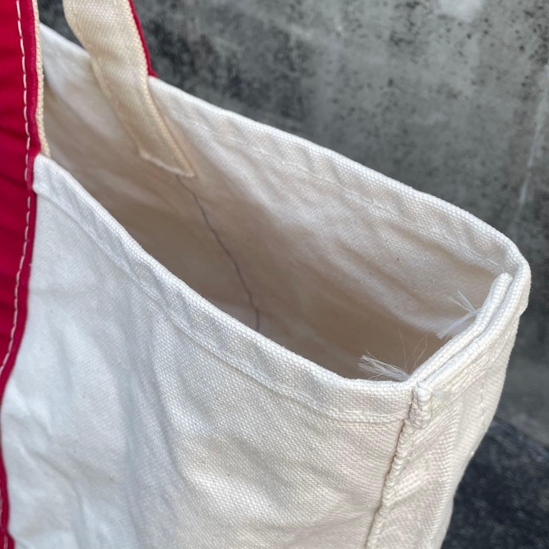 L.L.Bean トート オープン・トップ RED 雰囲気抜群 Lサイズ