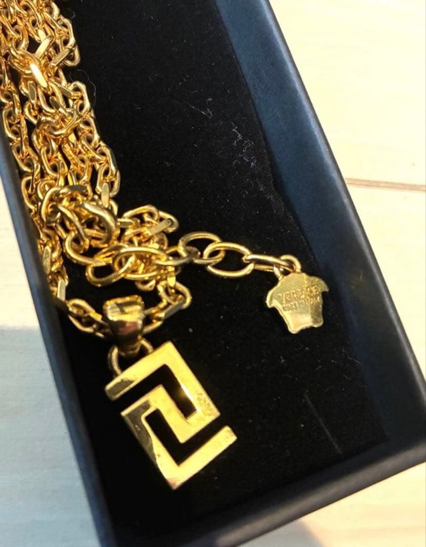 VERSACE ネックレス グレカ