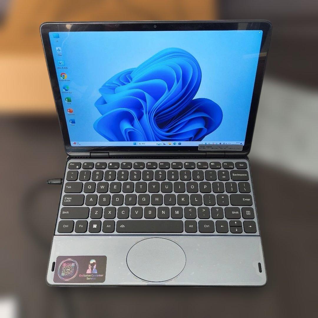 2in1 ノートパソコン10.95インチタッチパネル　N100 ノート