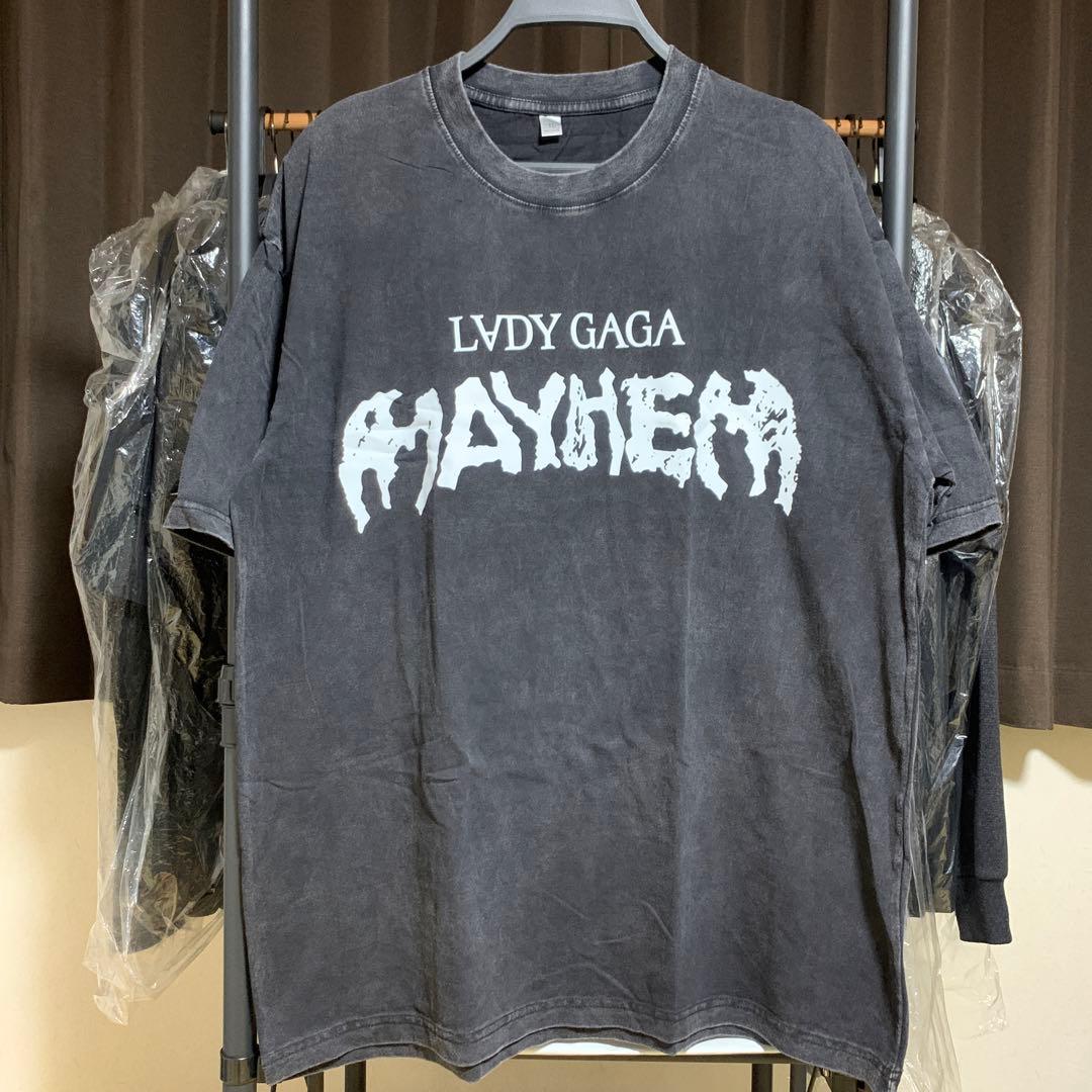 LADY GAGA Tシャツ レディーガガ ロゴ MAYHEM メイヘムボール - メルカリ