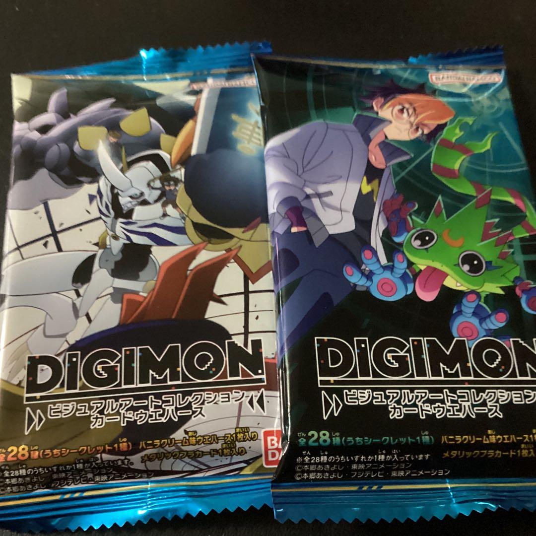 デジモン ビジュアルアートコレクション カード ウエハース 全28種