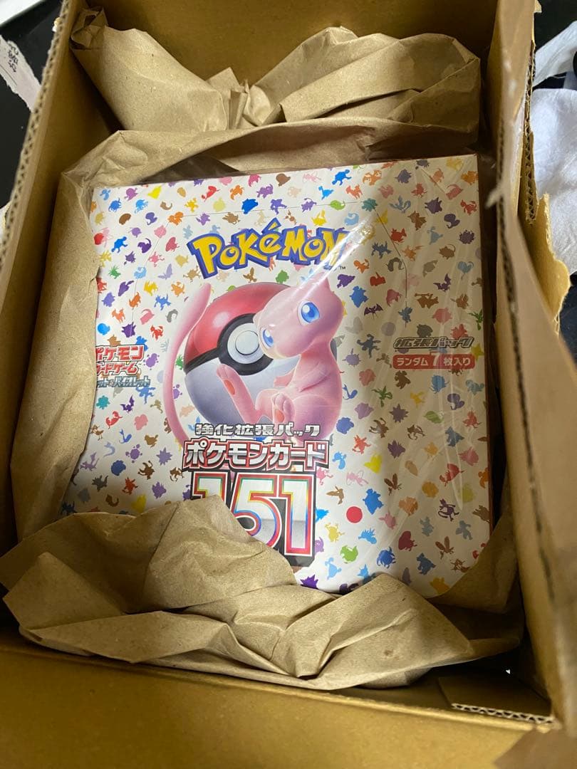 ポケモンカード151 新品未開封 シュリンク付き BOX