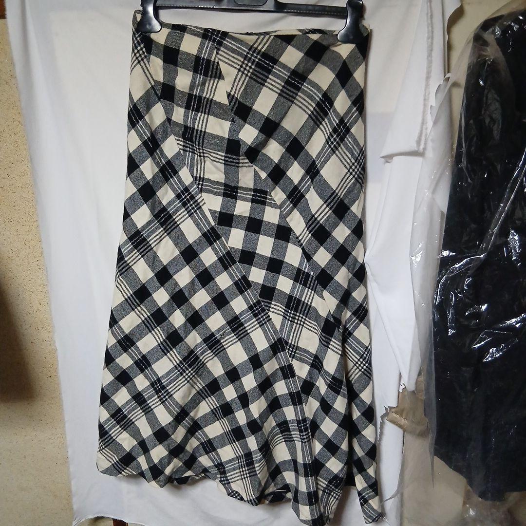 ⭐️ヨウジヤマモトNoir秋冬チェック柄スカート風パンツ⭐️訳ありタイムセール LIMI feu Autumn / Winter 2023-24 | Yohji Yamamoto (ヨウジヤマモト