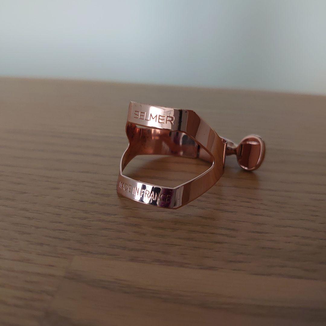 SELMER アルトサックス リガチャー ピンクゴールド