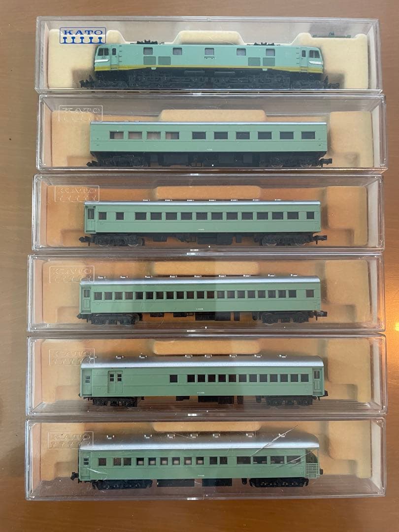 【動作確認済み】KATO Nゲージ 青大将6両セット Amazon | KATO Nゲージ 特急はと青大将 基本 7両セット 10-234 鉄道