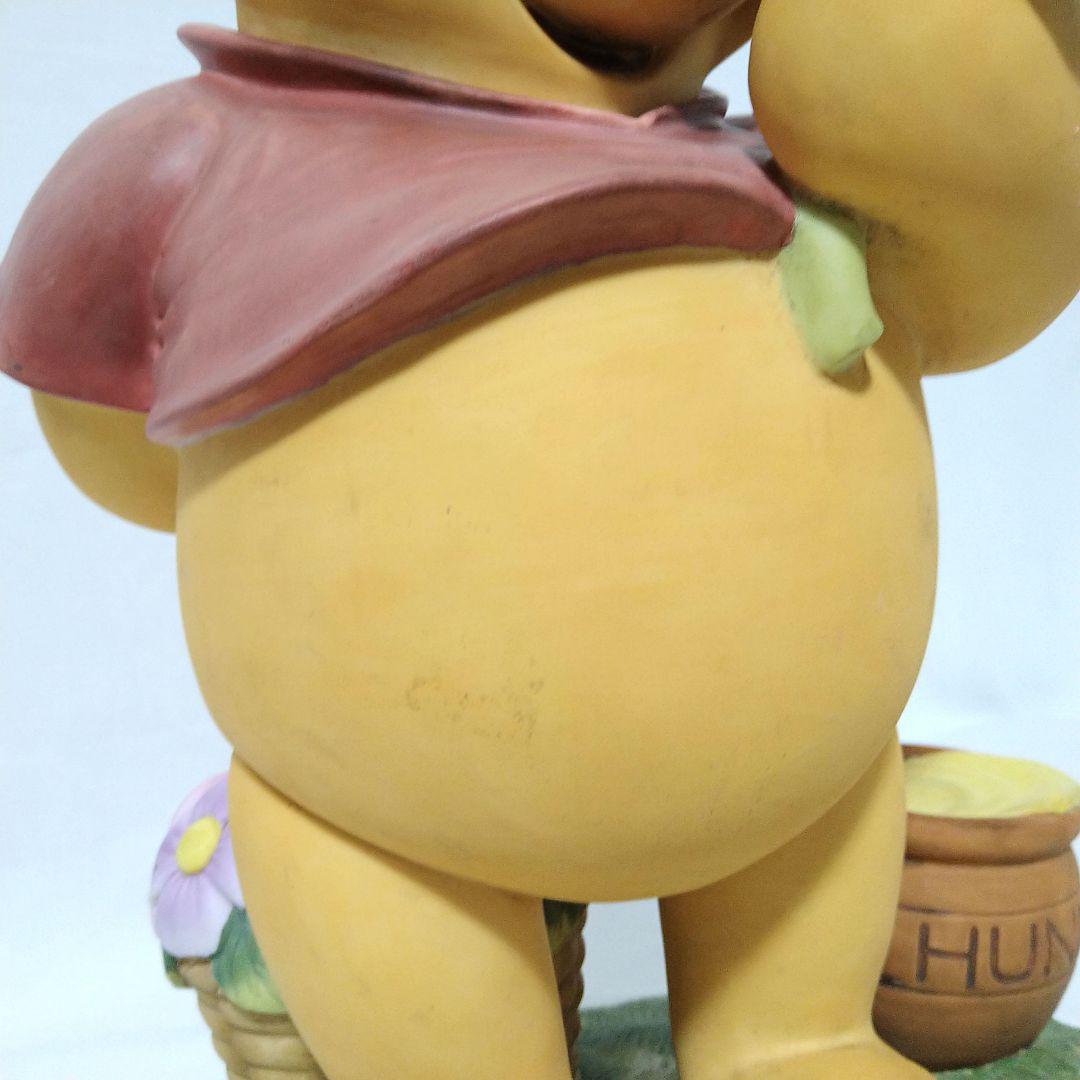 加藤工芸 くまのプーさん スタチュー 陶器 置き物 ガーデニング ビッグ