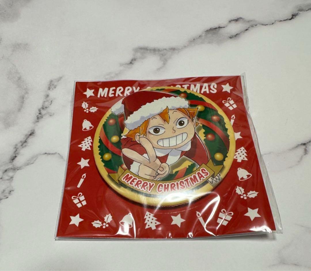 日向翔陽 クリスマス缶バッジ