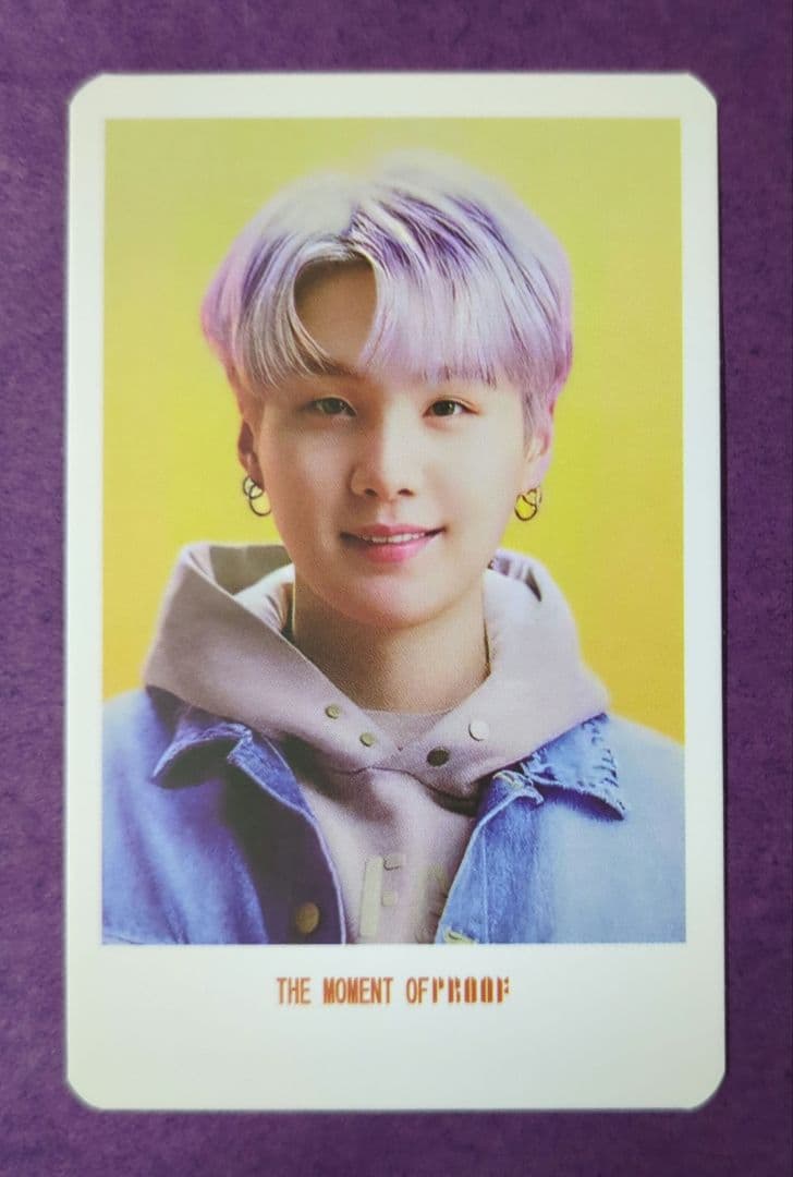 BTS Proof コレクターズエディション トレカ ① ユンギ SUGA - メルカリ