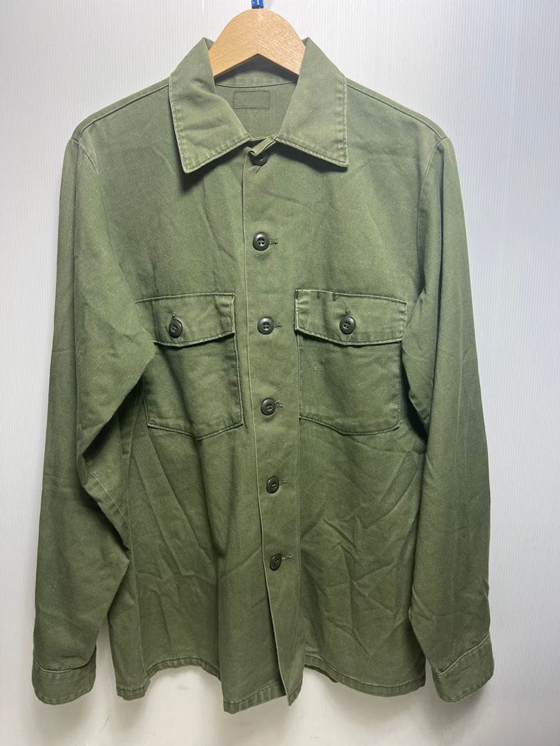 ミリタリーUS OG-507ユーティリティシャツ ビンテージ