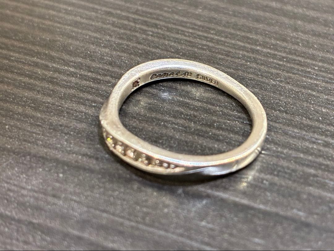 Canal 4℃ カナルヨンドシー シルバーリング ピンキーリング 3号 - メルカリ
