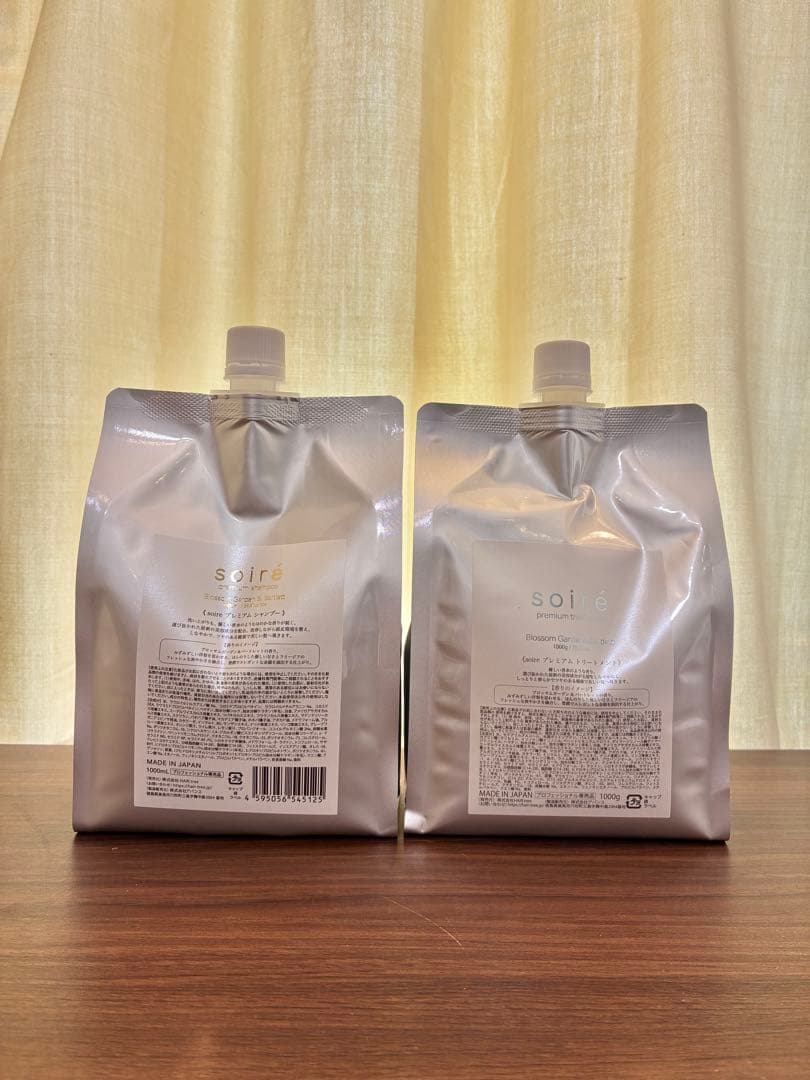 【soire】ソワレ プレミアムシャンプー&トリートメント（1000ml）