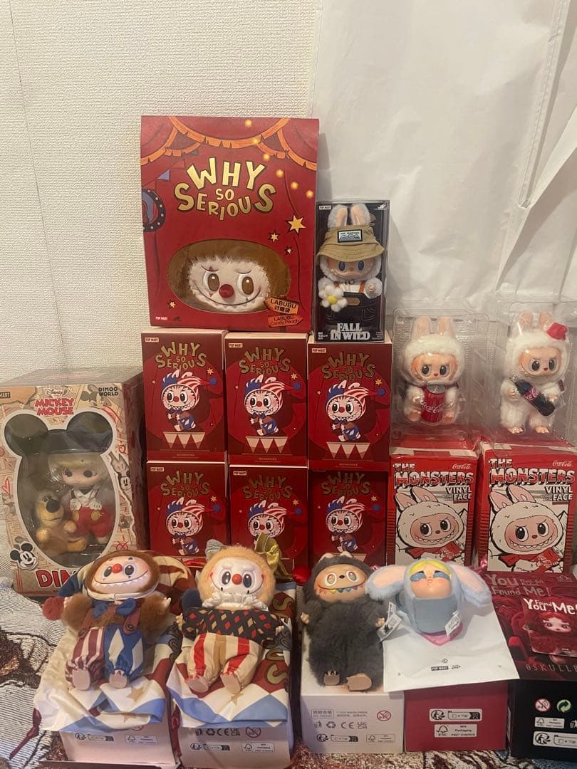 新品　ポップマート　ラブブ　スカルパンダ　セット