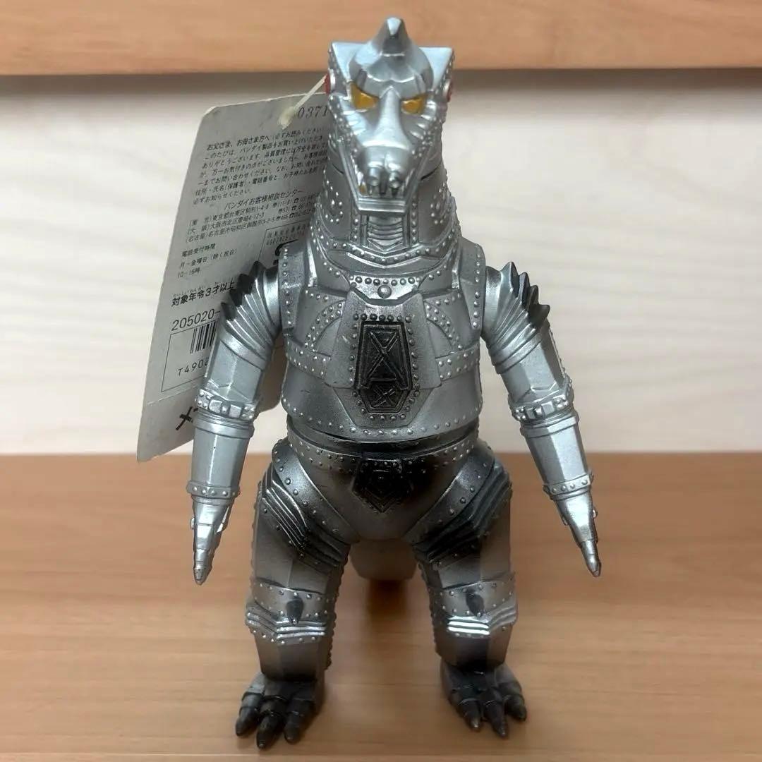 ①メカゴジラ1983(1989年)第2期版(二代目)「前期版完全硬質」ソフビ