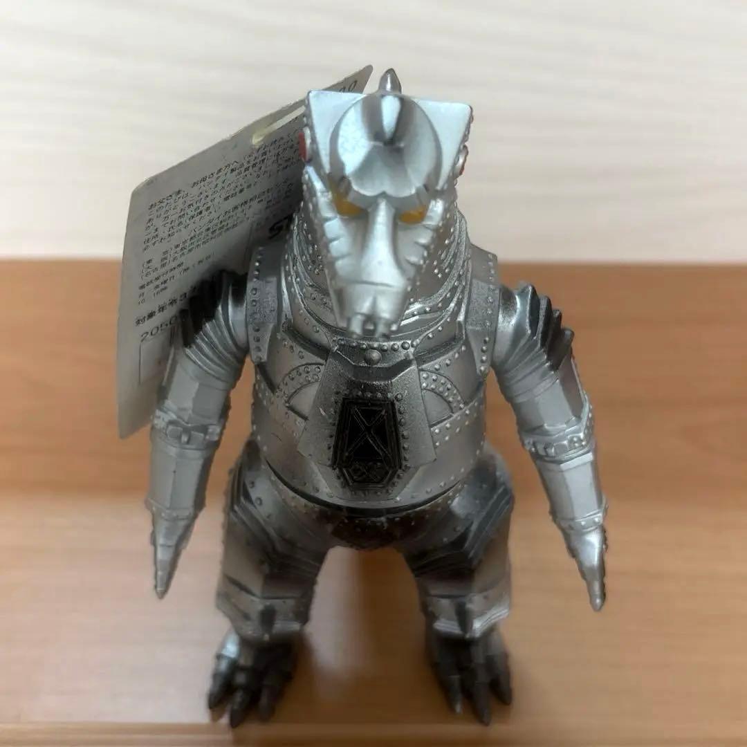 ①メカゴジラ1983(1989年)第2期版(二代目)「前期版完全硬質」ソフビ