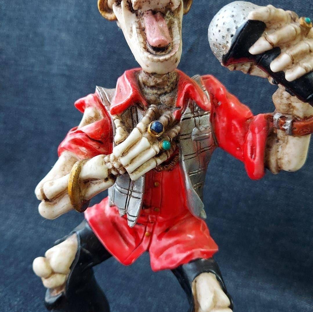 1998年 ROCK TO DEATH スカル フィギュア 骸骨 バンド 90s - メルカリ