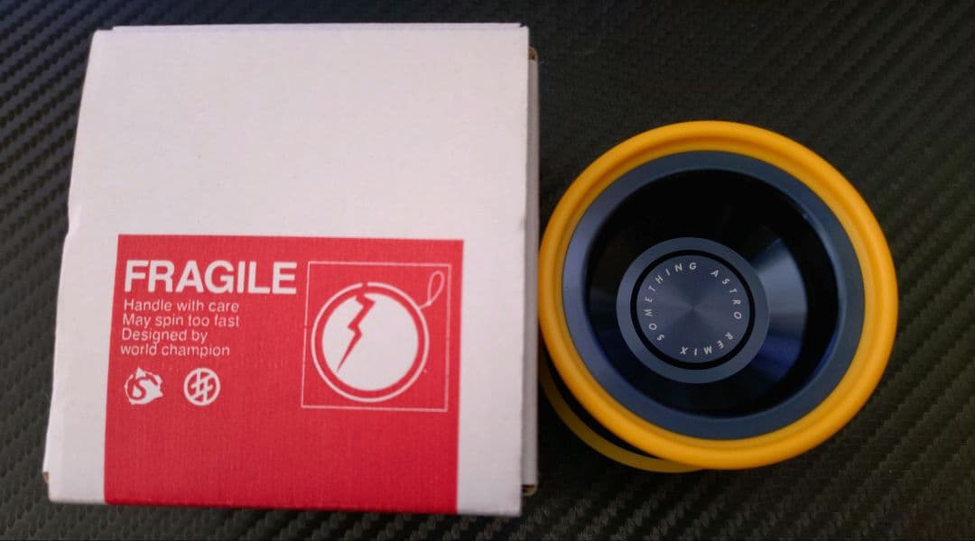 sOMEThING アストロリミックス ネイビー イエローリム