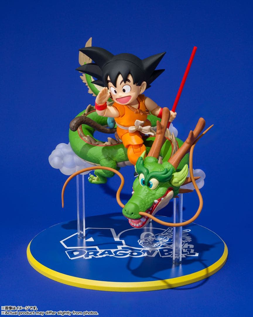 ドラゴンボール　40周年　SHFiguarts 孫悟空 神龍　フィギュアーツ S.H.Figuarts 孫悟空＆龍-40周年記念Edition- ミニレビュー | ヒーロー