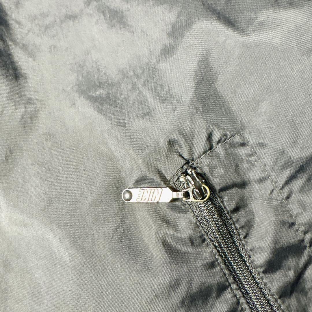 90s NIKE 銀タグ ナイロンジャケット パープル ブルー ヴィンテージ