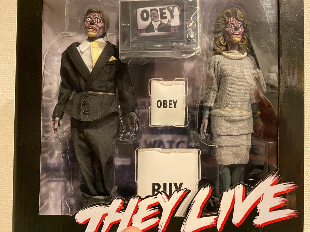 THEY LIVE ALIEN 2 PACK フィギュアセット ゼイリブ