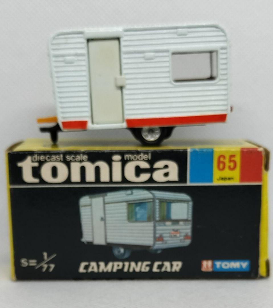 《黒箱トミカ65-1-3》フランスベッドキャンピングトレーラー【１Eホイール】