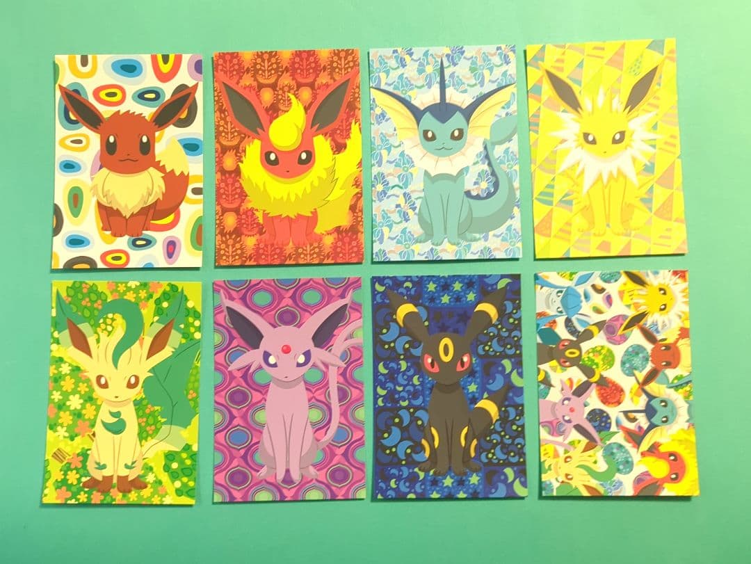 【非売品】イーブイコレクション ポストカード 8枚セット