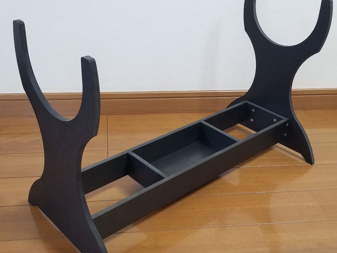 ドライカーボン製　ラジコン飛行機用自作機体スタンド KK HOBBY 】 カシオペア カシオペア 機体スタンド（グライダー用