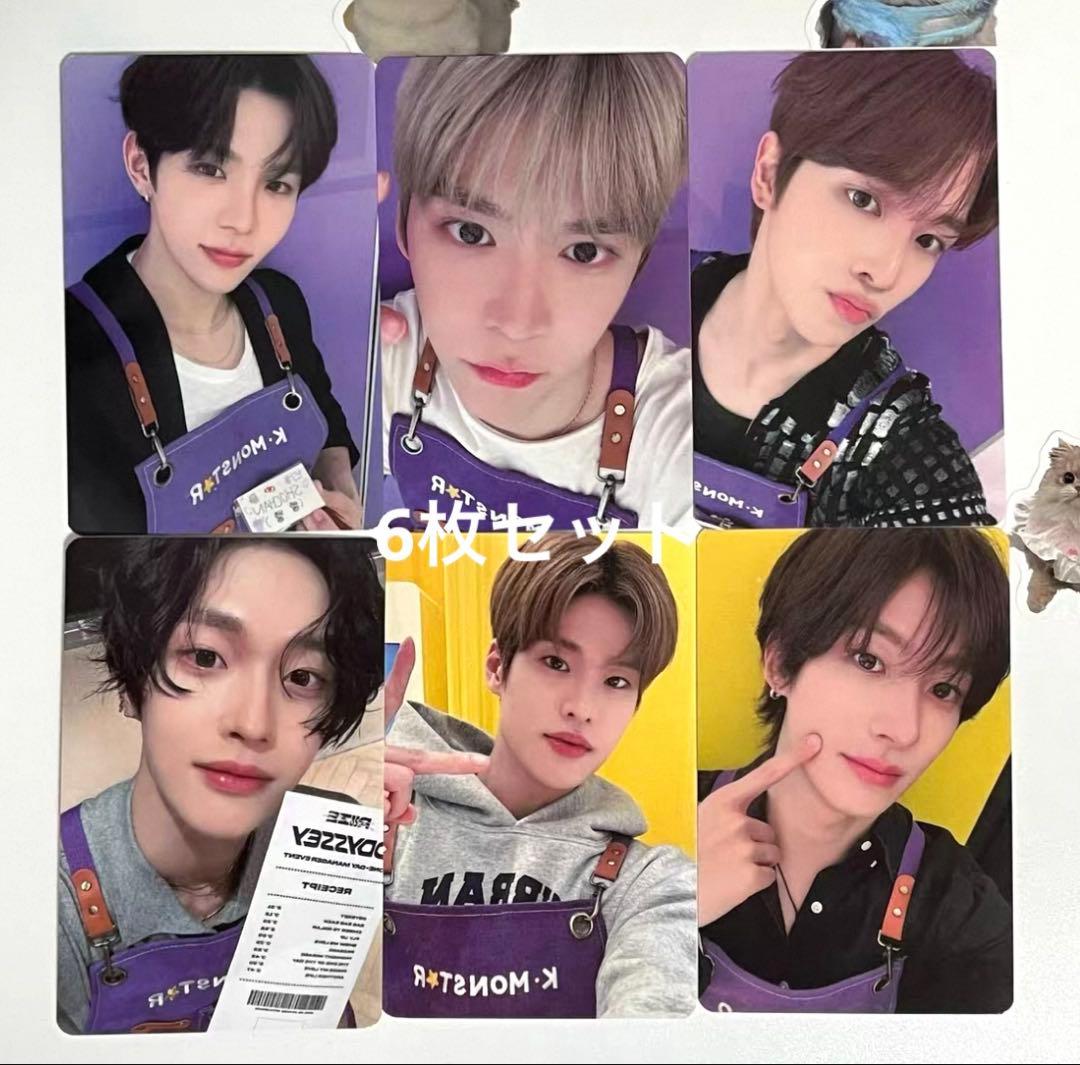 RIIZE ODYSSEY KMonstar 台北限定 一日店長トレカ6枚セット