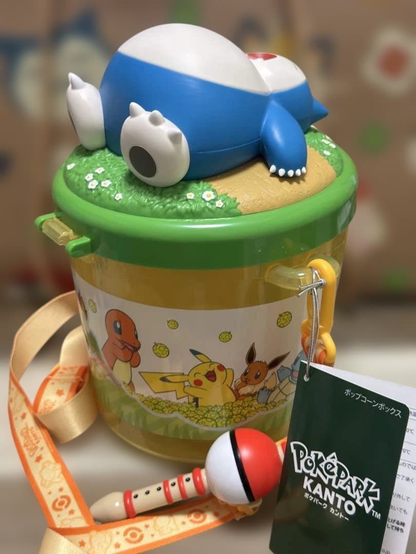 ポケパーク カントー ポップコーンバケット カビゴン 限定 - メルカリ