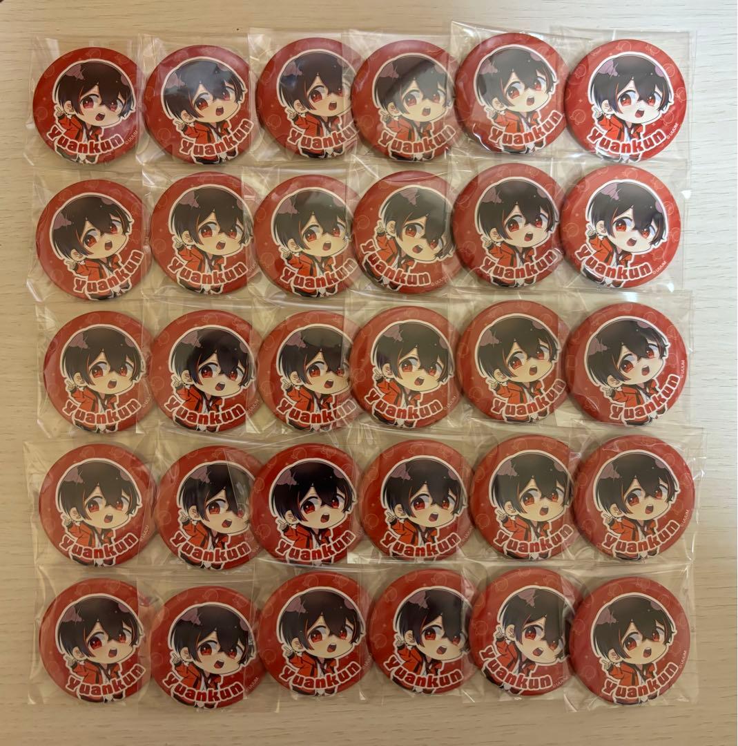 【お値下げしました】からぴち ゆあんくん 2023 新ビジュ 缶バッジ 30個 カラフルピーチ 缶バッジ2023 ゆあんくん - メルカリ