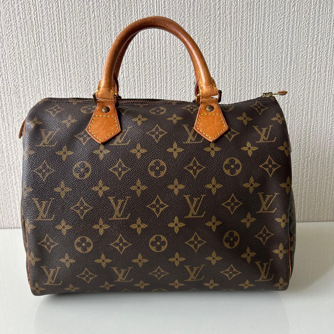 LOUIS VUITTON スピーディ30 モノグラム ミニボストン SN•鍵付 SSS級 ルイ ヴィトン スピーディ30 モノグラム ボストンバッグ 鍵付き