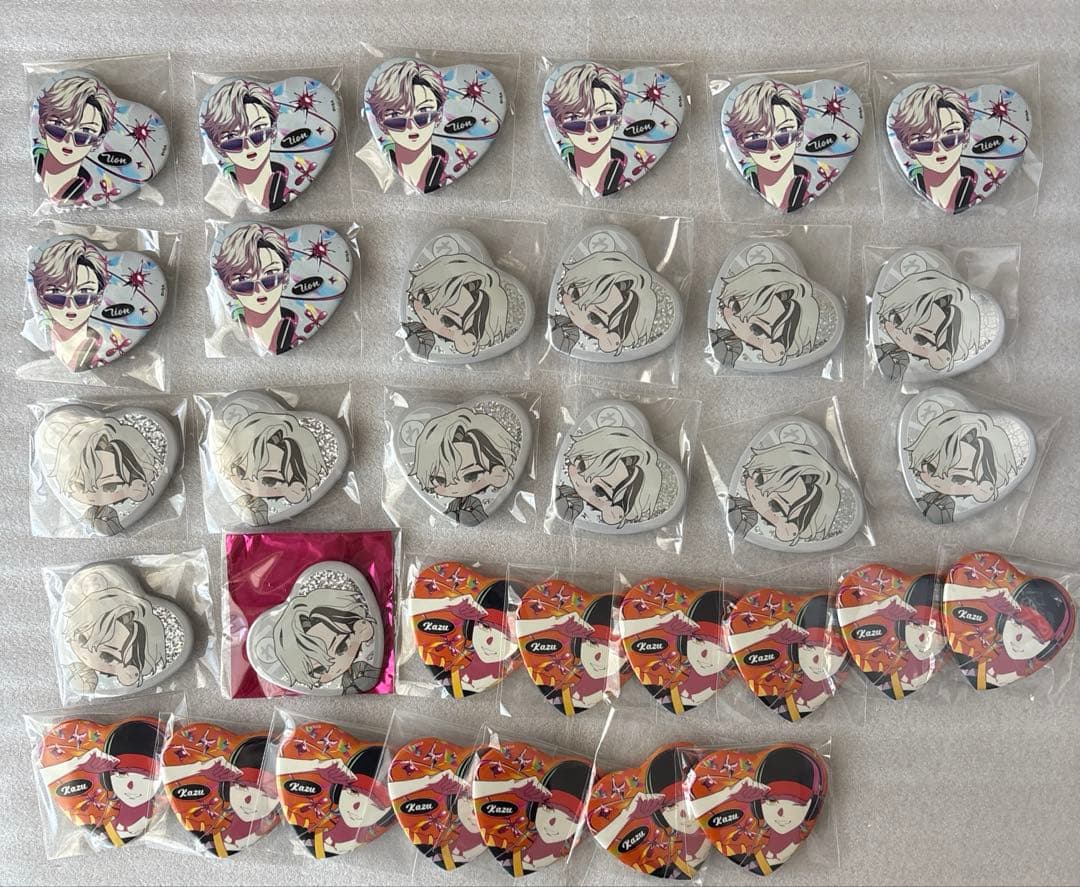 ビバレン VS AMBIVALENZ レオン カズ 缶バッジまとめ売り