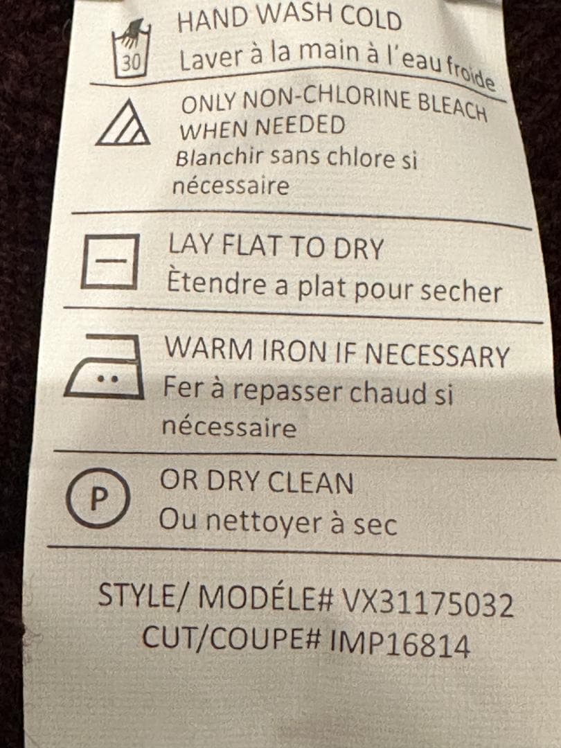 SALE❣️新品Vinceヴィンス カシミヤブレンド ブロックニット Sサイズ