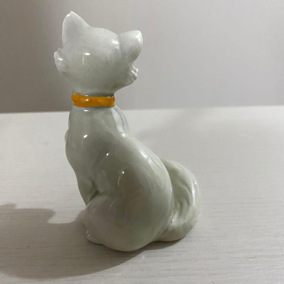 レア！ダッチェス おしゃれキャット ディズニー 陶器 置物 フィギュア