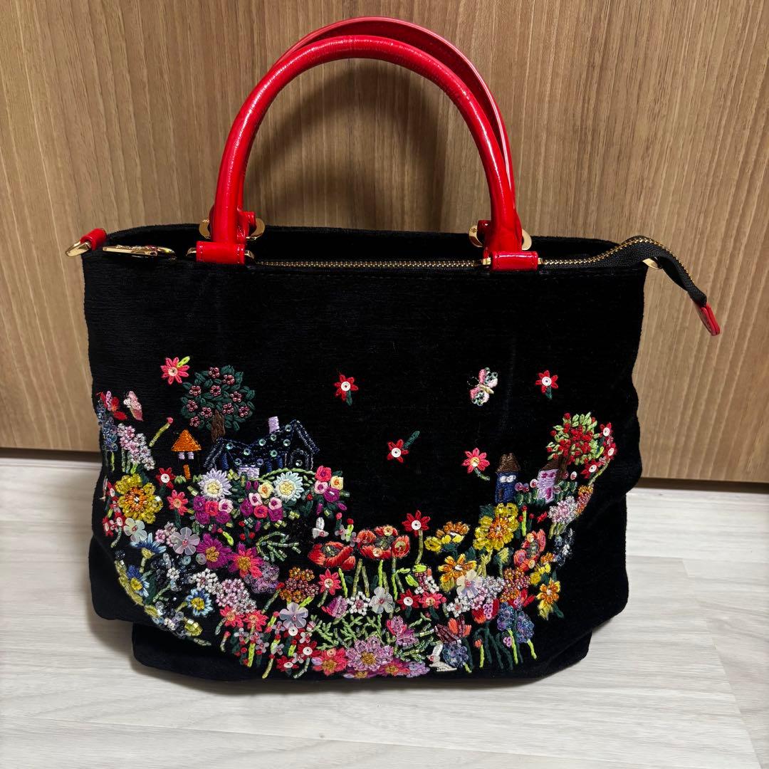 エッフェル・ブルゴーニュ　ミニトートバッグ/ Think Bee!