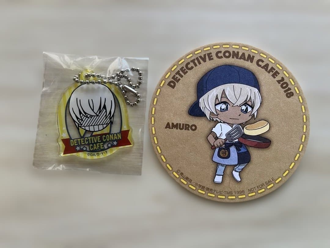 名探偵コナン 安室透 ストラップ コースター - メルカリ