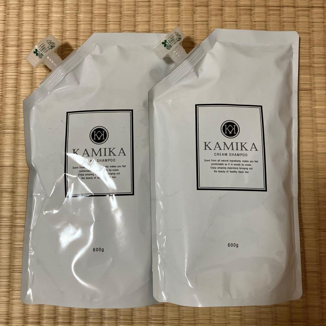 KAMIKA クリームシャンプー 600g 2個セット