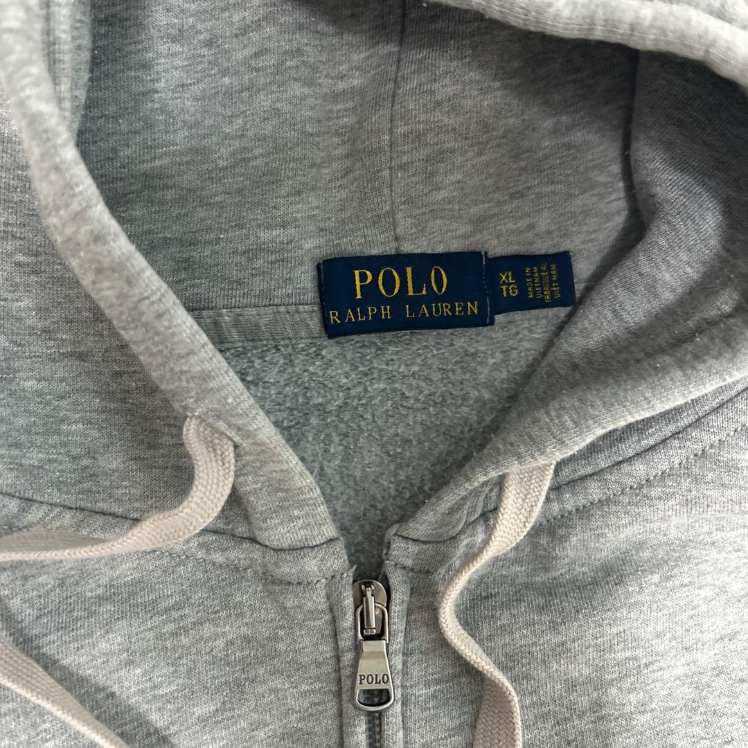 超希少品】Polo ポロラルフローレン ジップパーカー ビッグポニー
