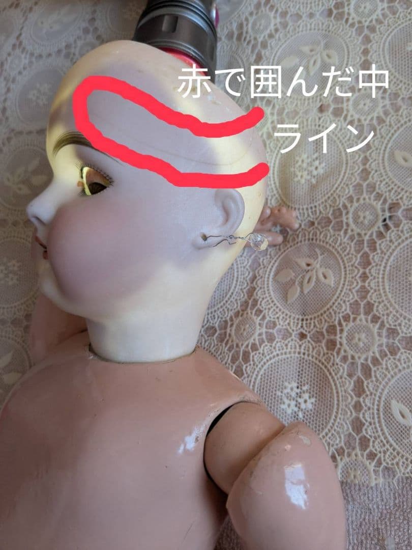 アンティークビスクドール ドイツの子 ハンドベルク - メルカリ