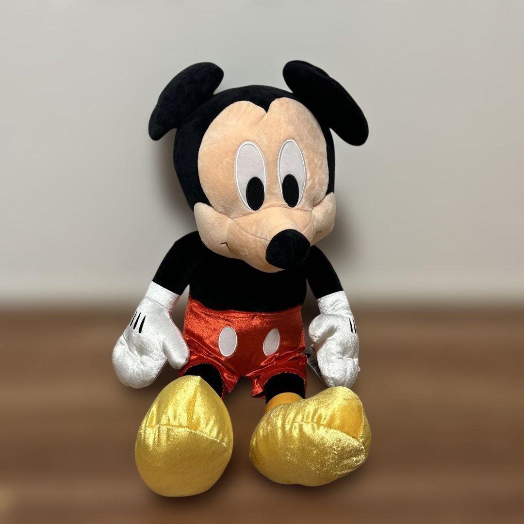 ミッキーマウス 超超BIGぬいぐるみ シャイニー - メルカリ
