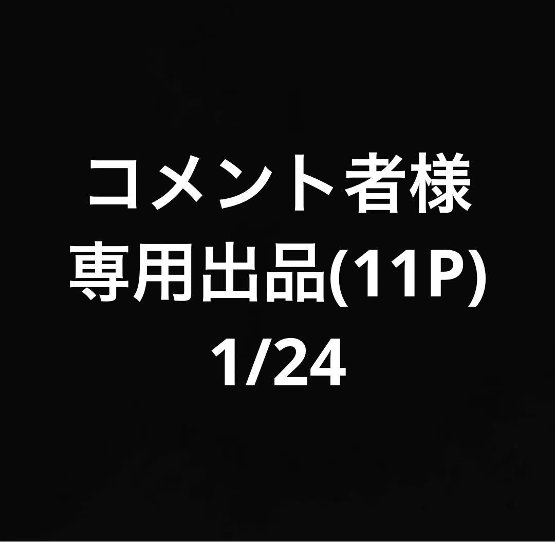 コメント者1/24 大11