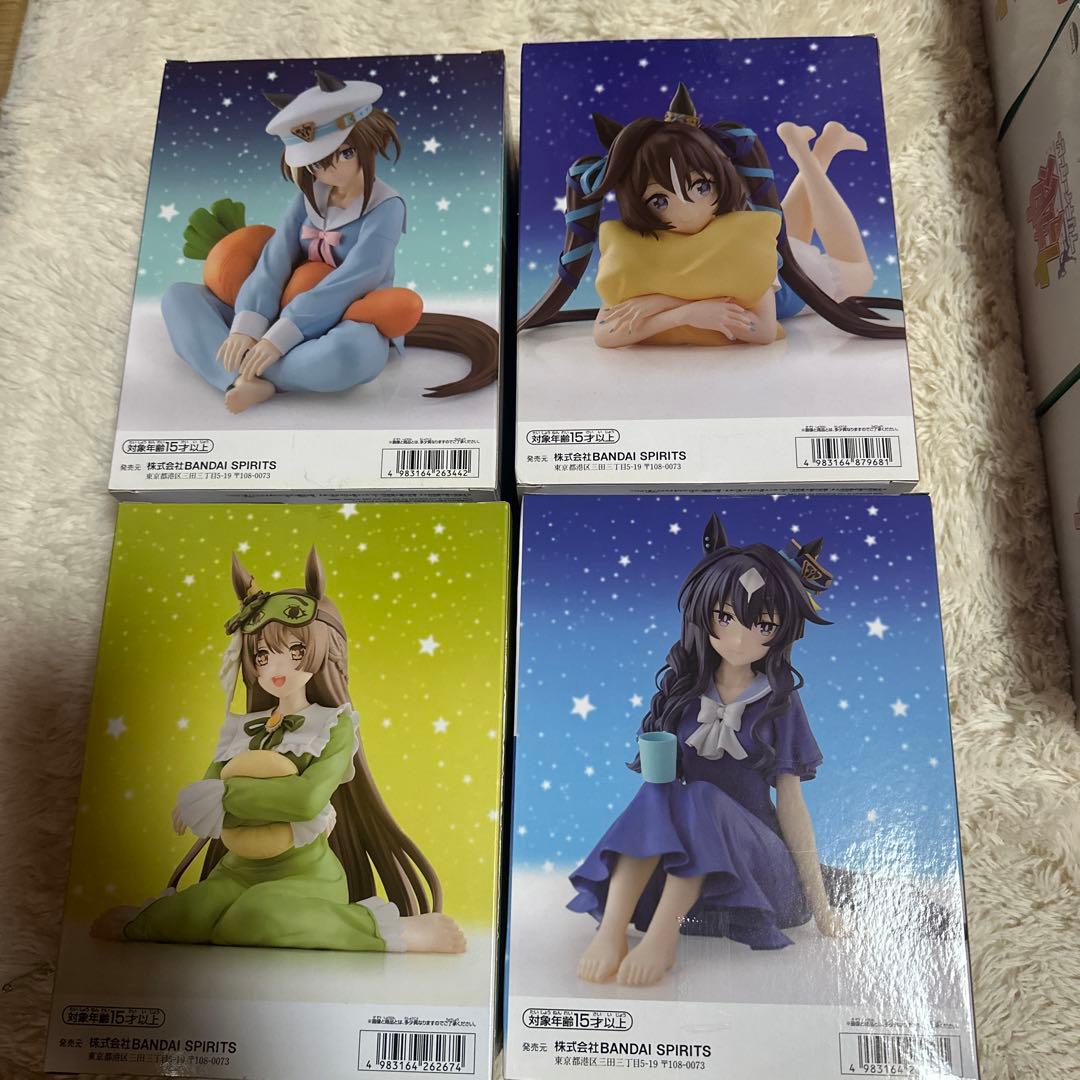 4個セット ウマ娘 relax time プライズフィギュア - メルカリ