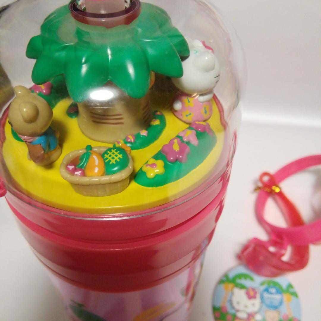 未使用 ハローキティ トロピカルボトルストラップ付き 平成レトロ 2002年