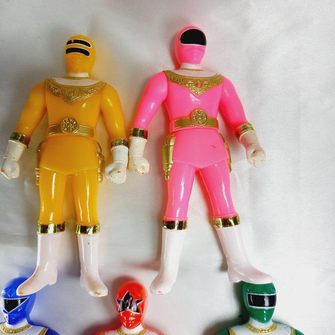 超力戦隊オーレンジャー ソフビフィギュア12センチ/当時物バンダイ