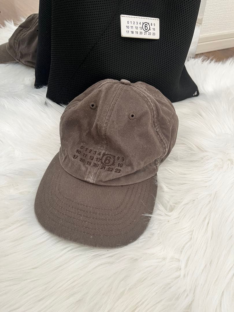 ふー MM6 Maison Margielaキャップ