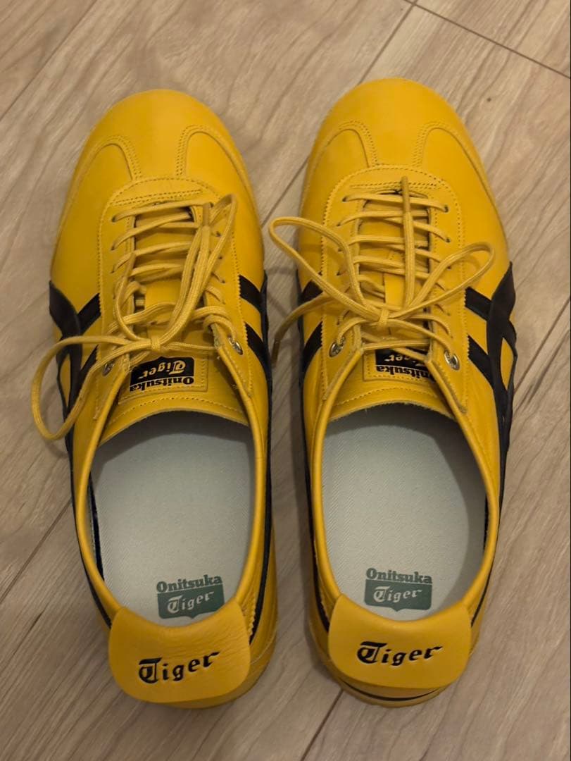 靴 Onitsuka Tiger MEXICO 66 SD YELLOW BLACK Onitsuka Tiger MEXICO 66 SD Sneaker Unisex 1183A872.752 YELLOW