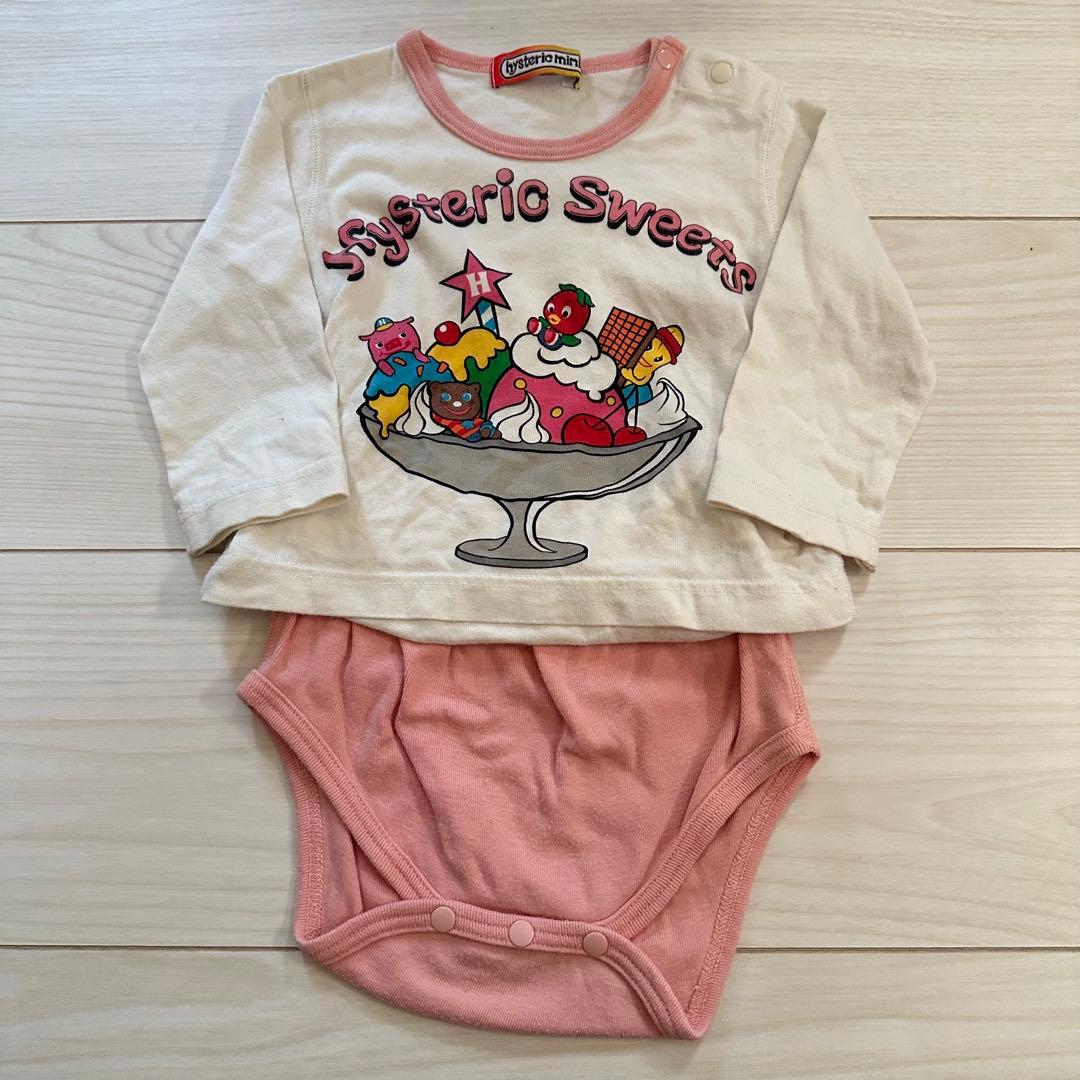 ヒステリックミニ ロンパース 70 - メルカリ