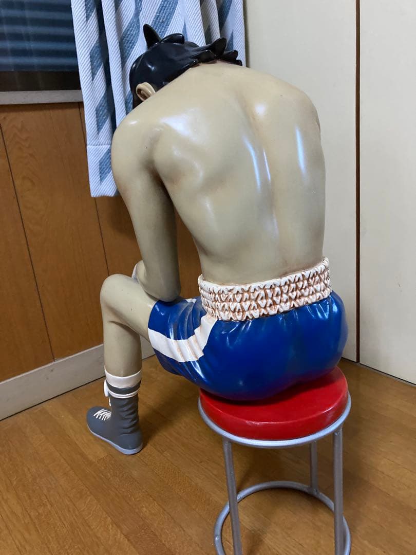 約63cm大 あしたのジョー 矢吹丈 フィギュア ラストシーン 特大 - メルカリ