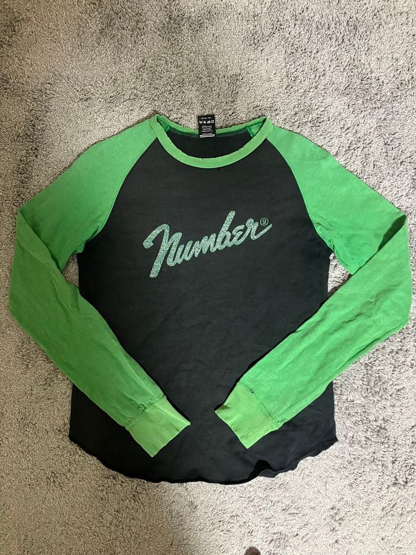 Number nine ナンバーナイン　THS期　フェンダーTシャツ　サイズ1③