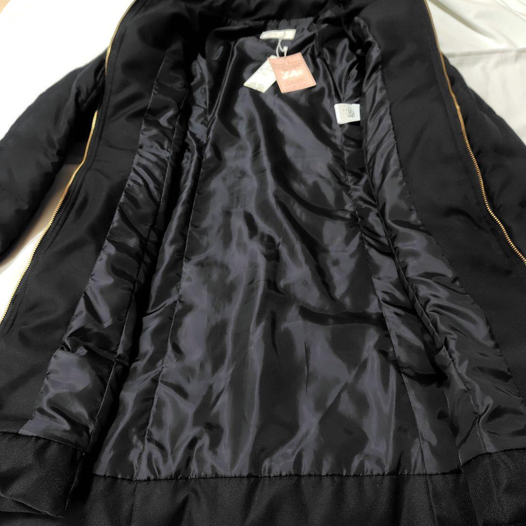 新品未使用】anySiS ロングダウンコート ショールカラー 洗える 黒 S